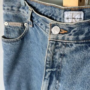 Calvin Klein Jeans baggy fit blue jeans